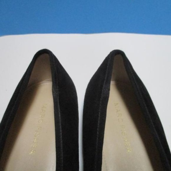 *Marc Fisher JODITA Black Quilt Toe Tip Patent - Picture 8 of 9